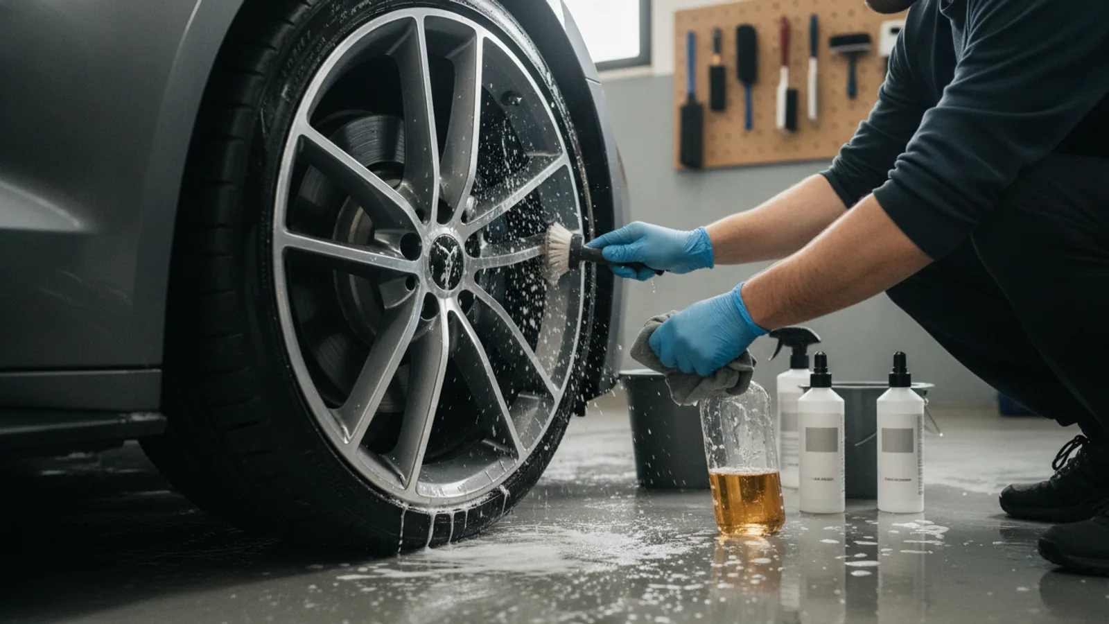 How To Choose A Safe Alloy Wheel Cleaning Routine cover image